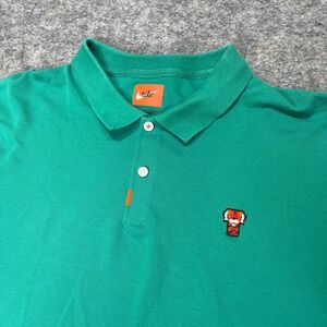 Nike Golf Tiger Woods Frank Green Masters Polo Mens XXL Dri-Fit Casual